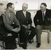 Lorne Edgar and Three Unidentified Men